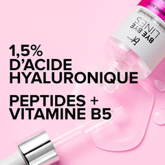 Bye Bye Lines serum on skin demonstrates immediate hydration feeling