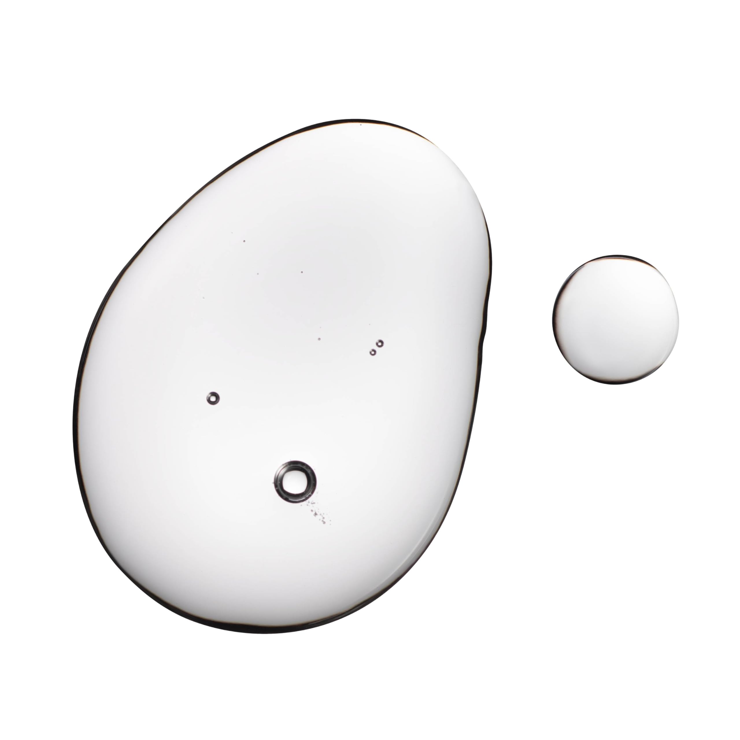 Bye Bye Lines serum texture closeup shows lightweight, fast-absorb formula