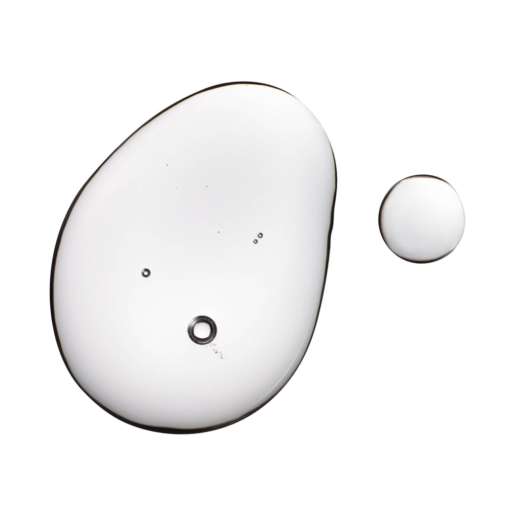 Bye Bye Lines serum texture closeup shows lightweight, fast-absorb formula