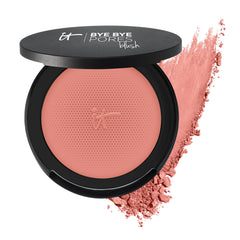 IT Cosmetics Bye Bye Pores Blush compact with sheer color to diffuse pores