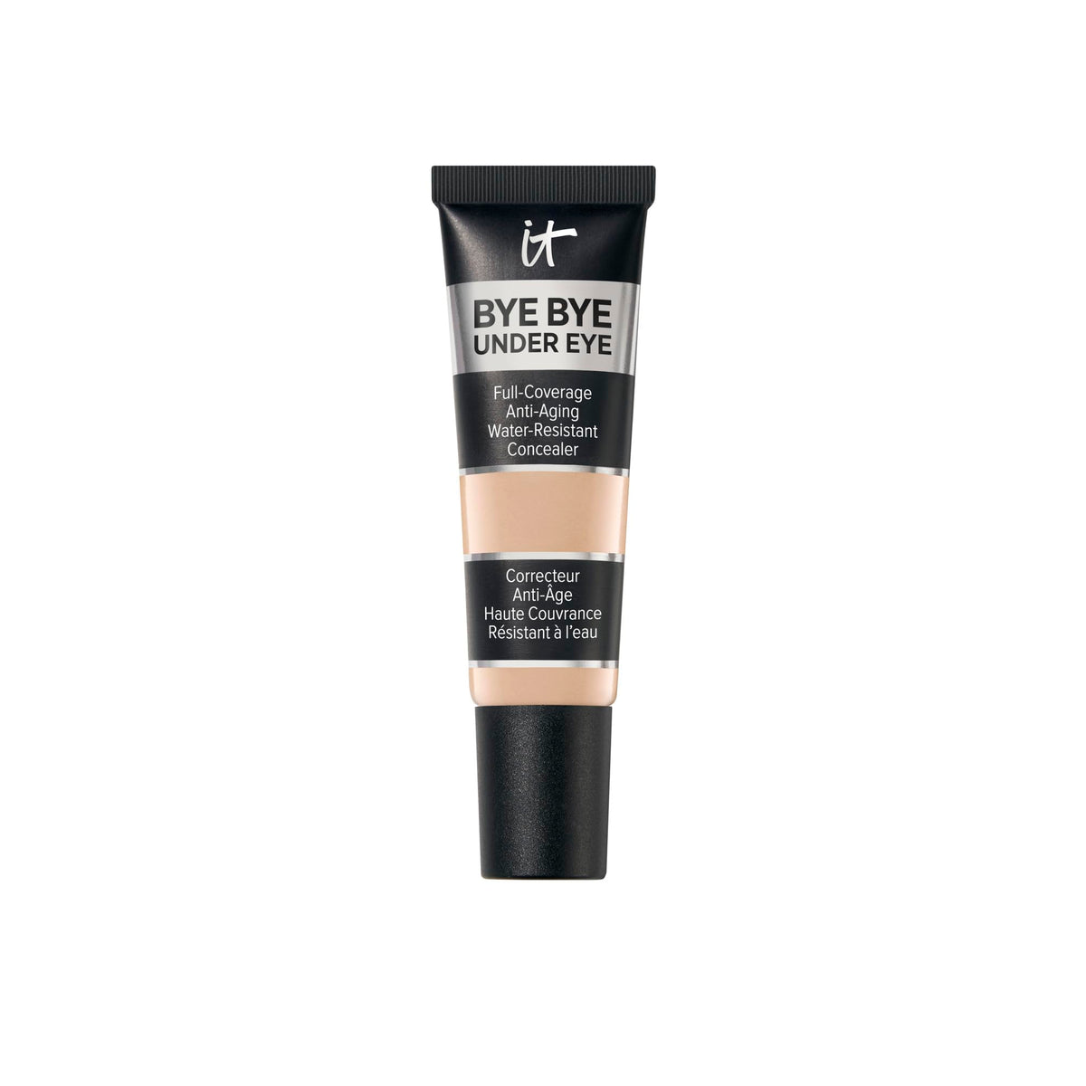 IT Cosmetics Bye Bye Under Eye Concealer Light Natural tube provides smooth, long-lasting coverage.