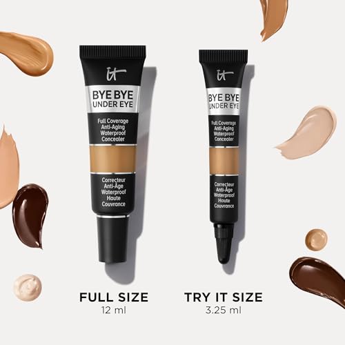 Portable packaging of Bye Bye Under Eye Concealer allows quick touch-ups on the go.