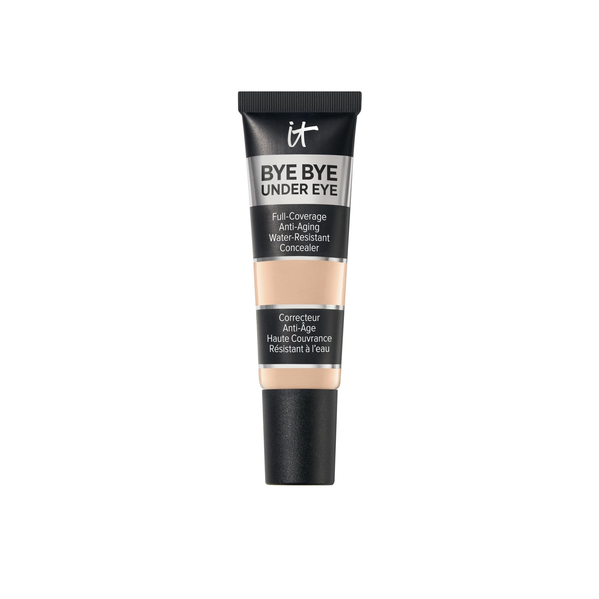 Bye Bye Under Eye Concealer tube from IT Cosmetics delivers full coverage for bright, even skin.