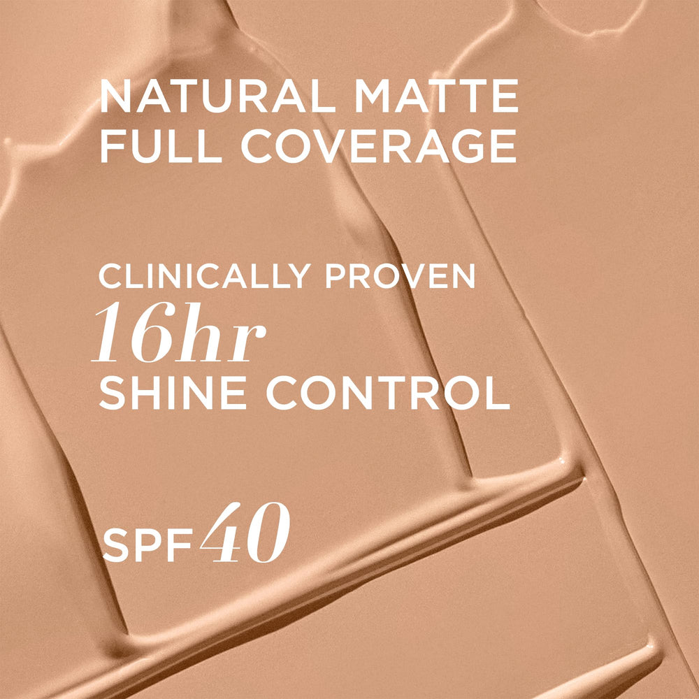 Brush-applied IT Cosmetics CC+ Natural Matte for seamless blend.