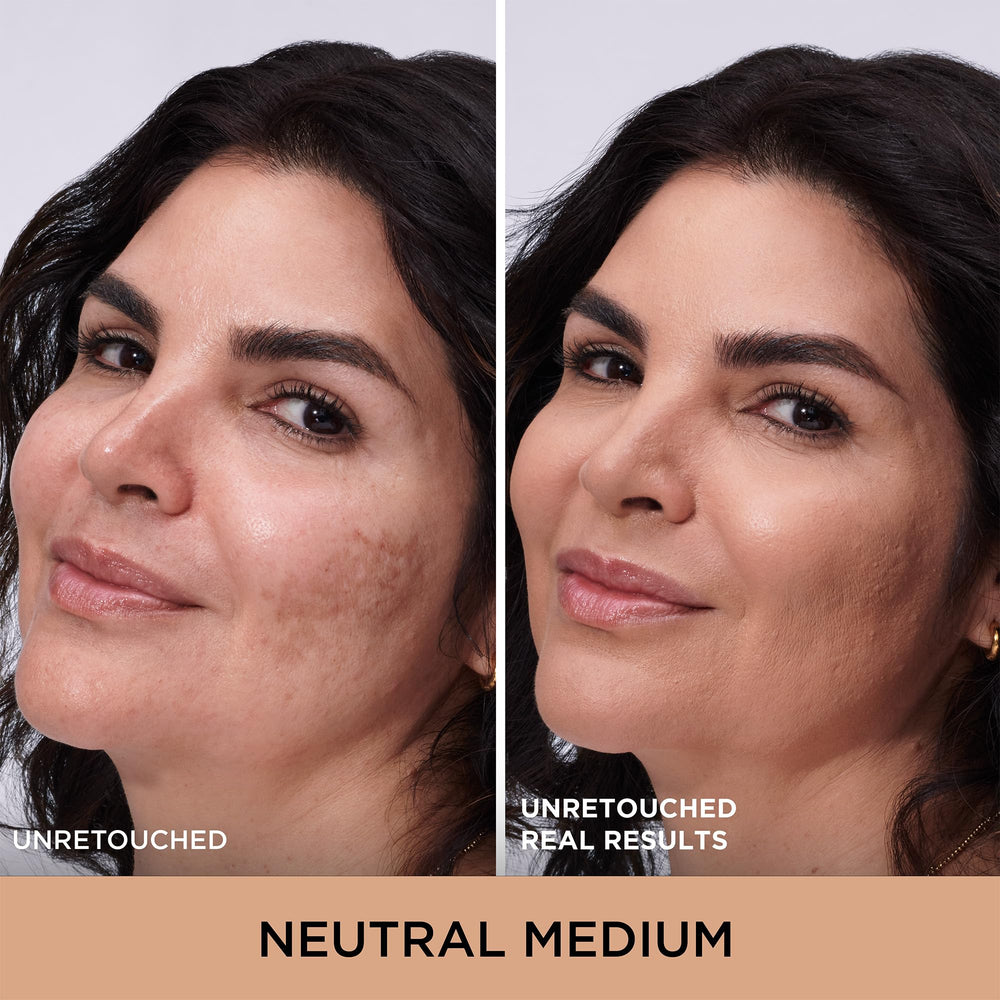 Pore-blurring texture on IT Cosmetics CC+ Natural Matte.