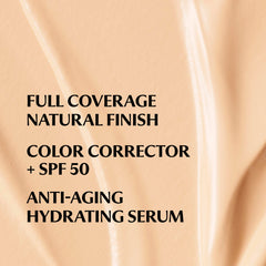 IT Cosmetics CC+ Cream Light face blend demonstrating buildable coverage.