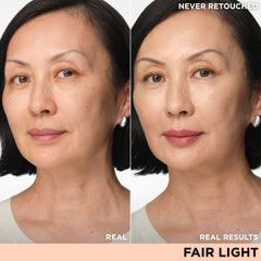 CC+ Illumination cream swirl on skin for radiant natural finish