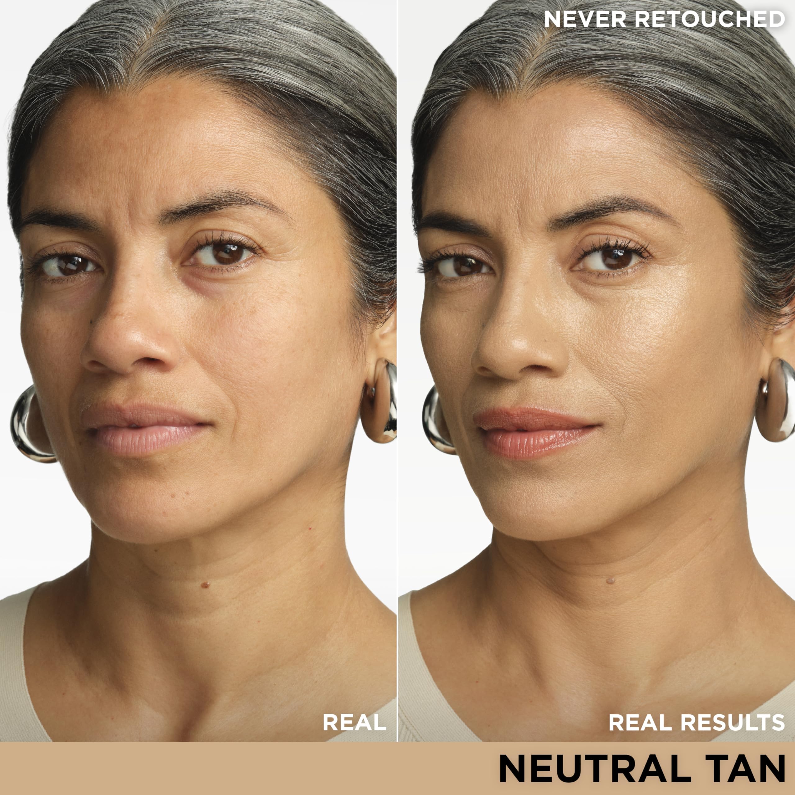 IT Cosmetics CC+ Cream Illumination Neutral Tan pump shown for easy, even dispensing.