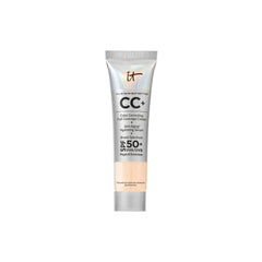 IT Cosmetics CC+ Cream Travel en botella de viaje, fácil de transportar.