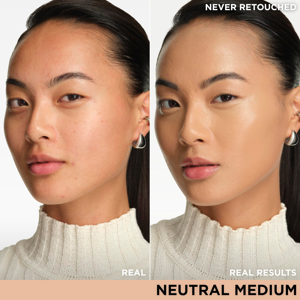 IT Cosmetics CC+ Cream Illumination swatch on skin shows smooth, even coverage.