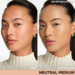 IT Cosmetics CC+ Cream Illumination swatch on skin shows smooth, even coverage.