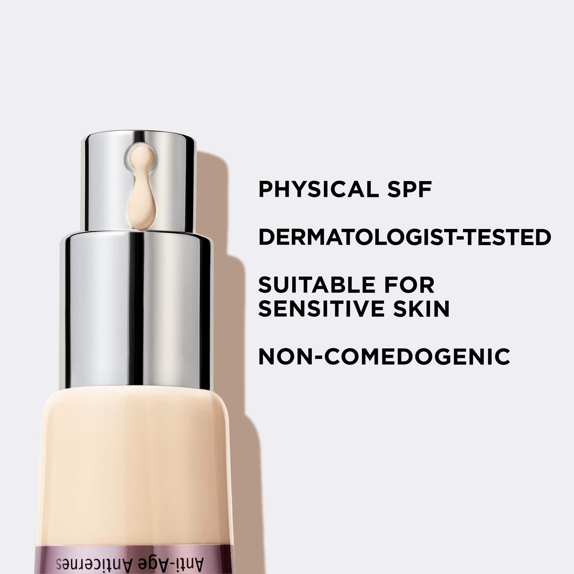 IT Cosmetics CC+ Illumination texture closeup reveals creamy, hydrating formula.