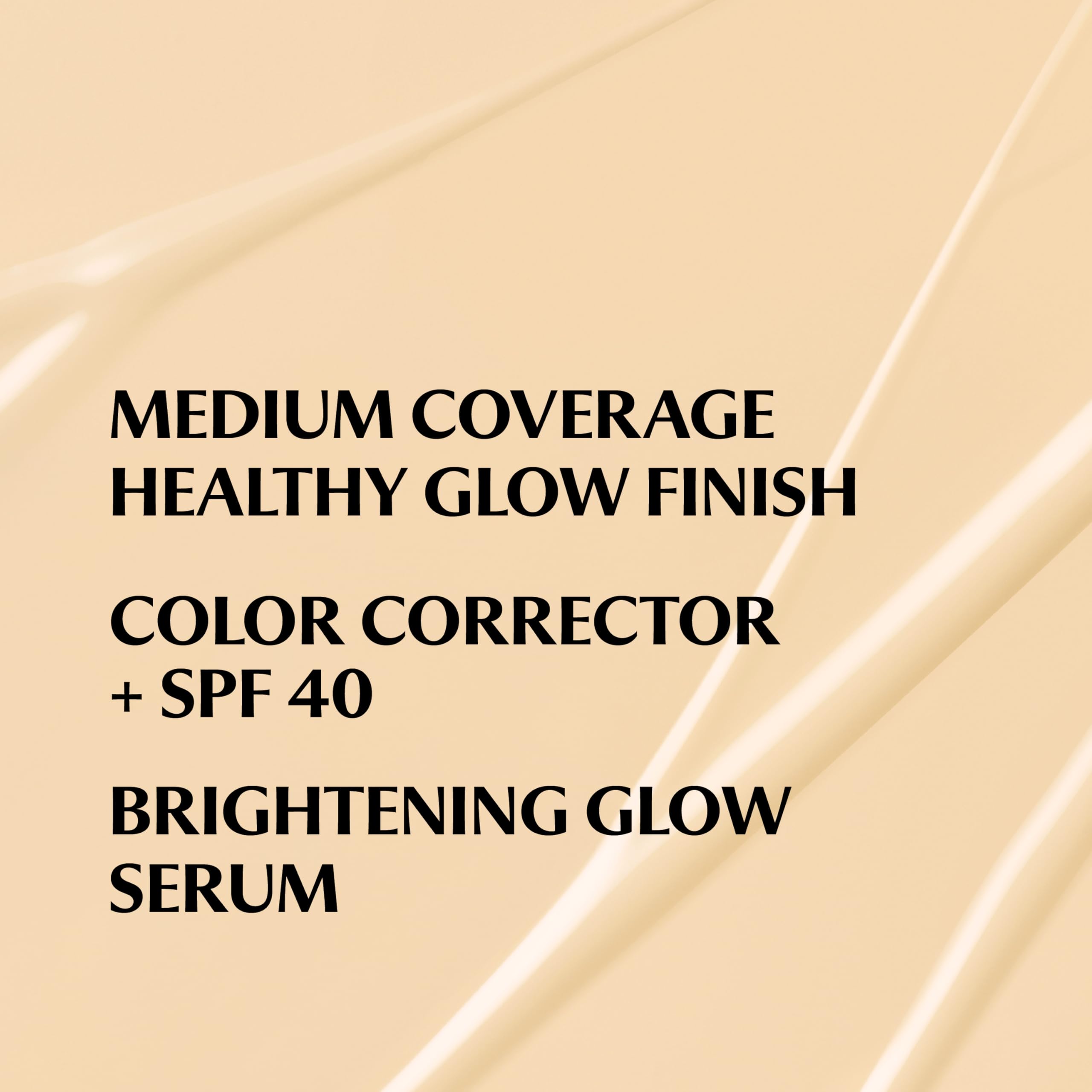 IT Cosmetics CC+ Nude Glow close-up texture shows smoothing and brightening effects