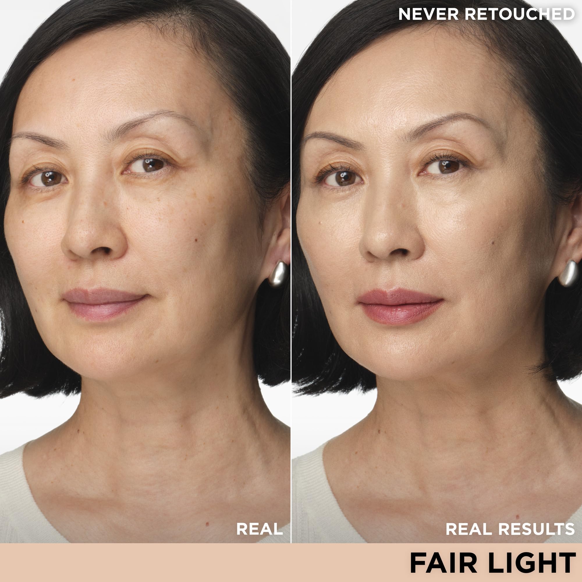 Close-up of IT Cosmetics CC+ Nude Glow SPF 40 protection on skin.