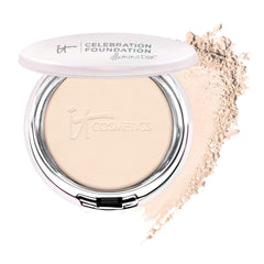 IT Cosmetics Celebration Foundation Illumination compact delivers radiant, even coverage.