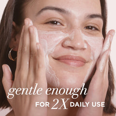 IT Cosmetics Confidence in a Cleanser applied to skin for gentle cleansing