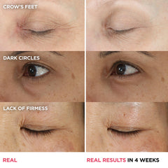 IT Cosmetics Confidence in an Eye Cream pea-sized amount on finger ready for application.