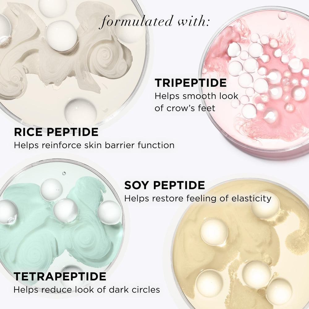 IT Cosmetics Confidence in an Eye Cream creamy texture shown on the skin around the eye.