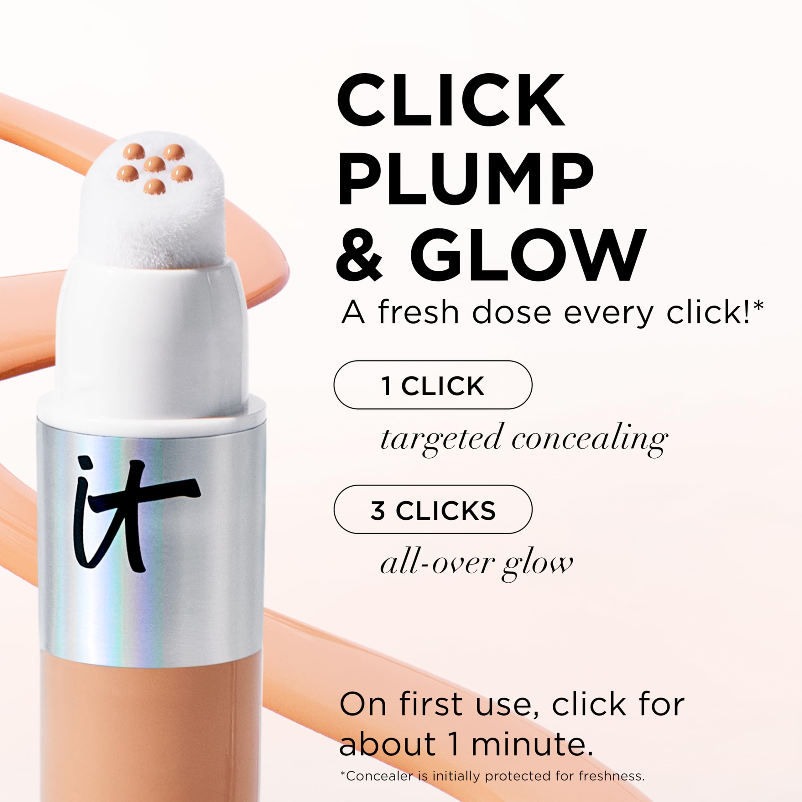Hydration-rich concealer providing all-day comfort