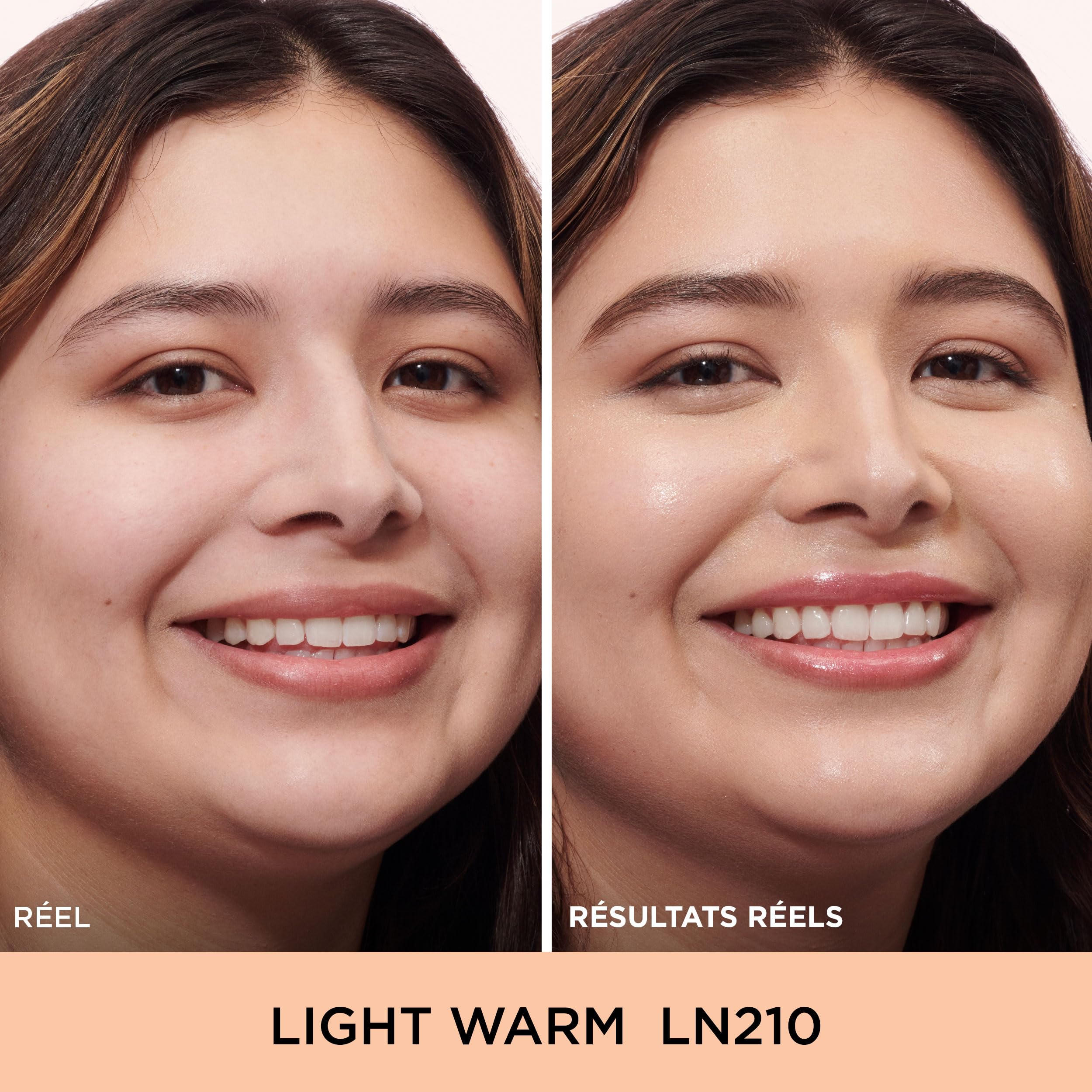 Swatches of IT Cosmetics Do It All Radiant Concealer in light warm shade.