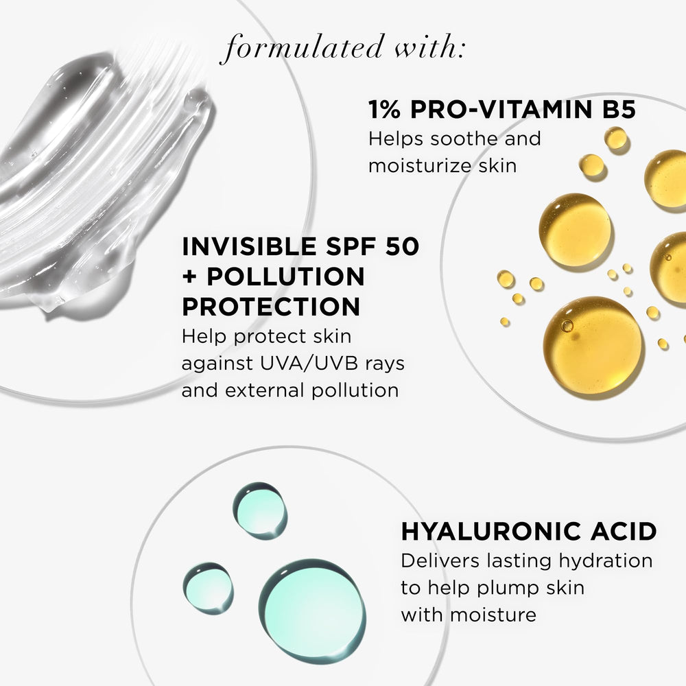 Hyaluronic acid in Hello Sunshine provides lasting moisture.