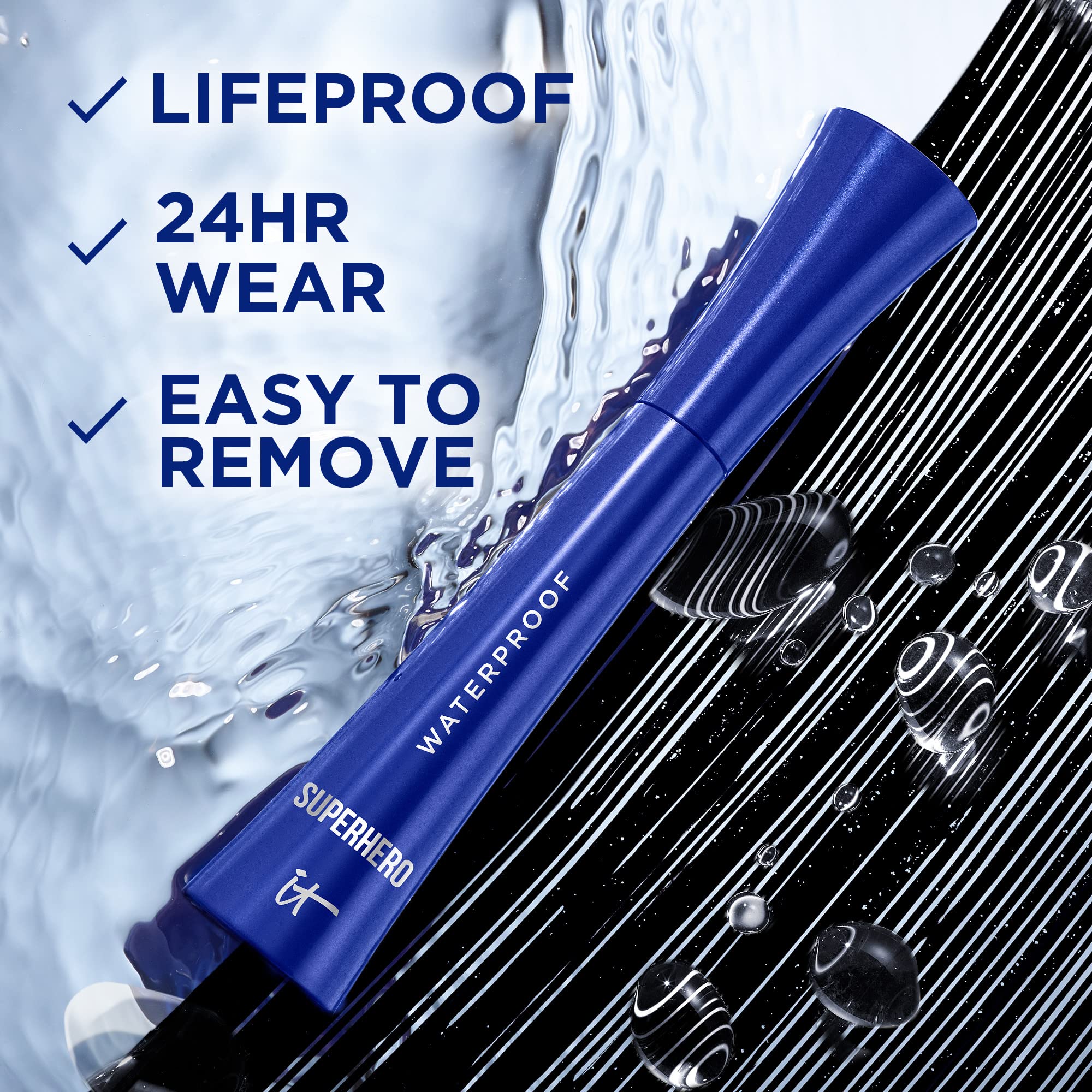 It Cosmetics Superhero Mascara: cepillo transformador que levanta y separa pestañas