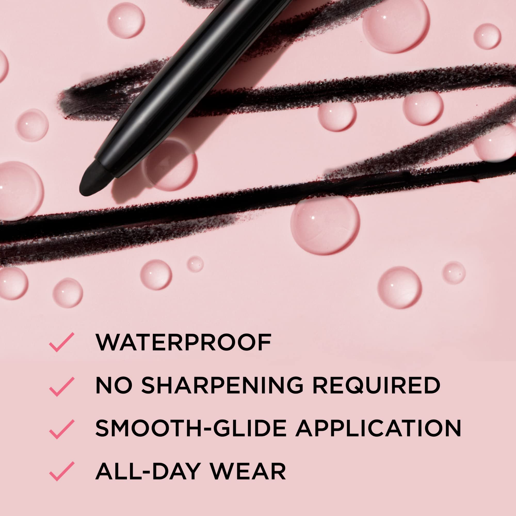 IT Cosmetics Superhero No-Tug delineador marrón con mecanismo automático para retoques