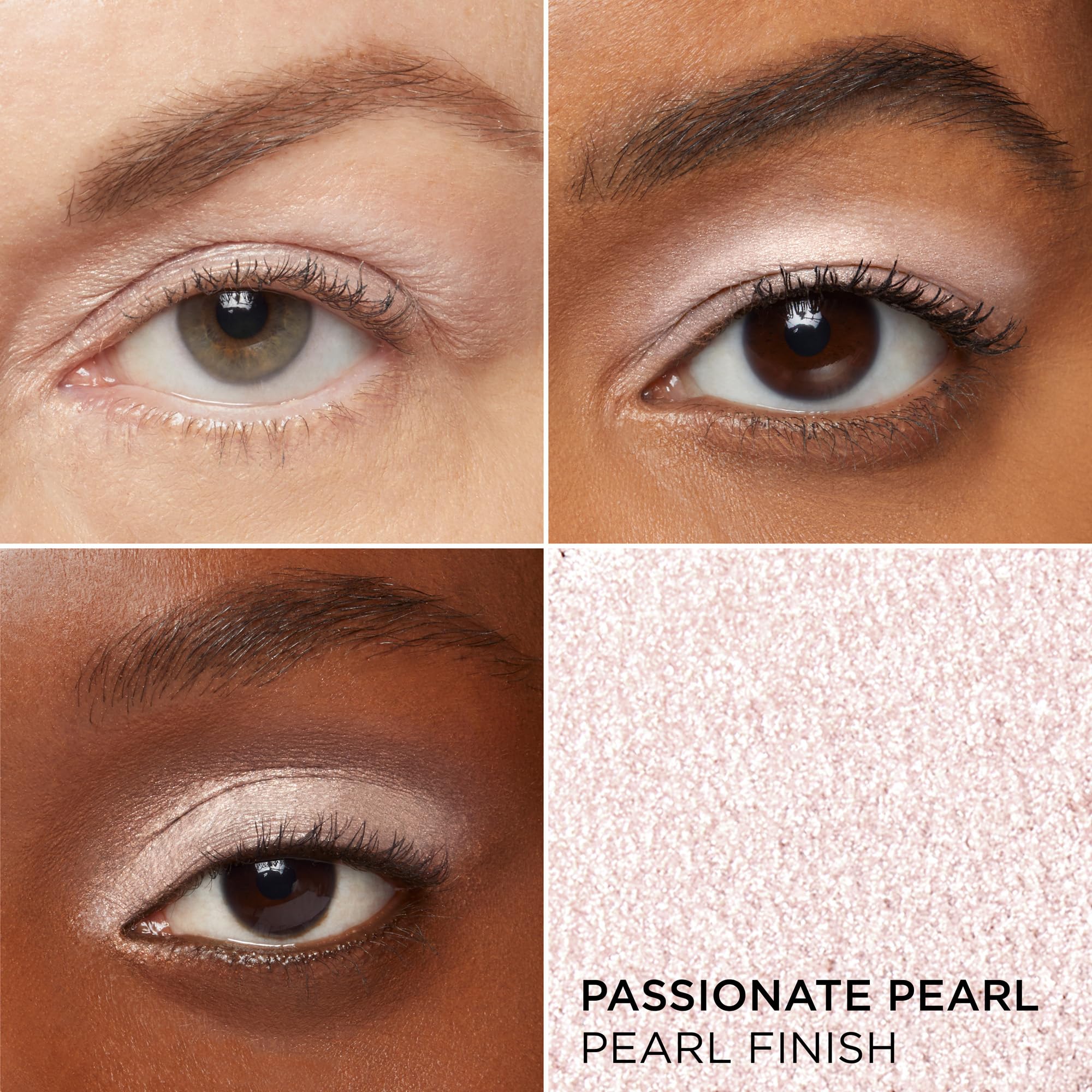 IT Cosmetics Superhero No-Tug Shadow Stick Ivory Pearl swatch for a soft, long-lasting glow.