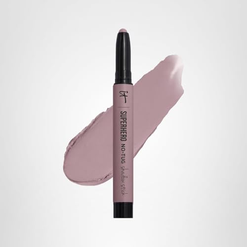 IT Cosmetics Superhero No-Tug Mighty Mauve shadow stick compact for on-the-go use