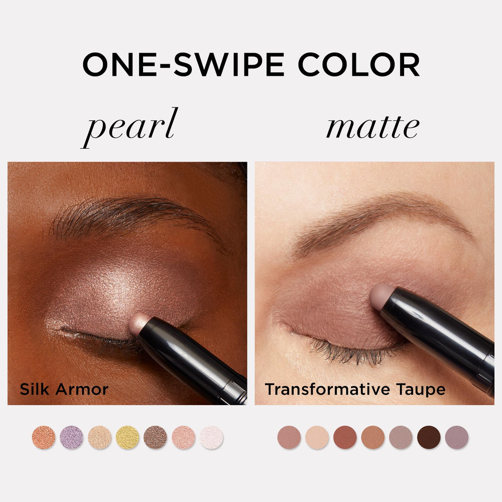 IT Cosmetics Shadow Stick blends smoothly for a uniform finish.