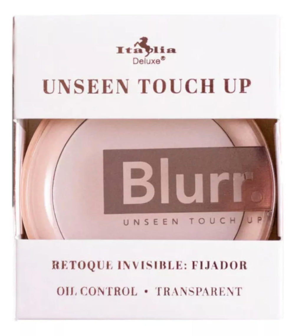 Italia Deluxe Blot Mattifier Setting Primer Balm concentrates shine for a seamless finish.