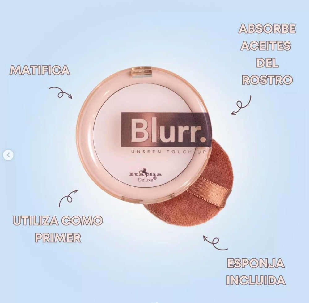 Italia Deluxe Setting Primer Balm compact opens easily for pre-makeup priming.