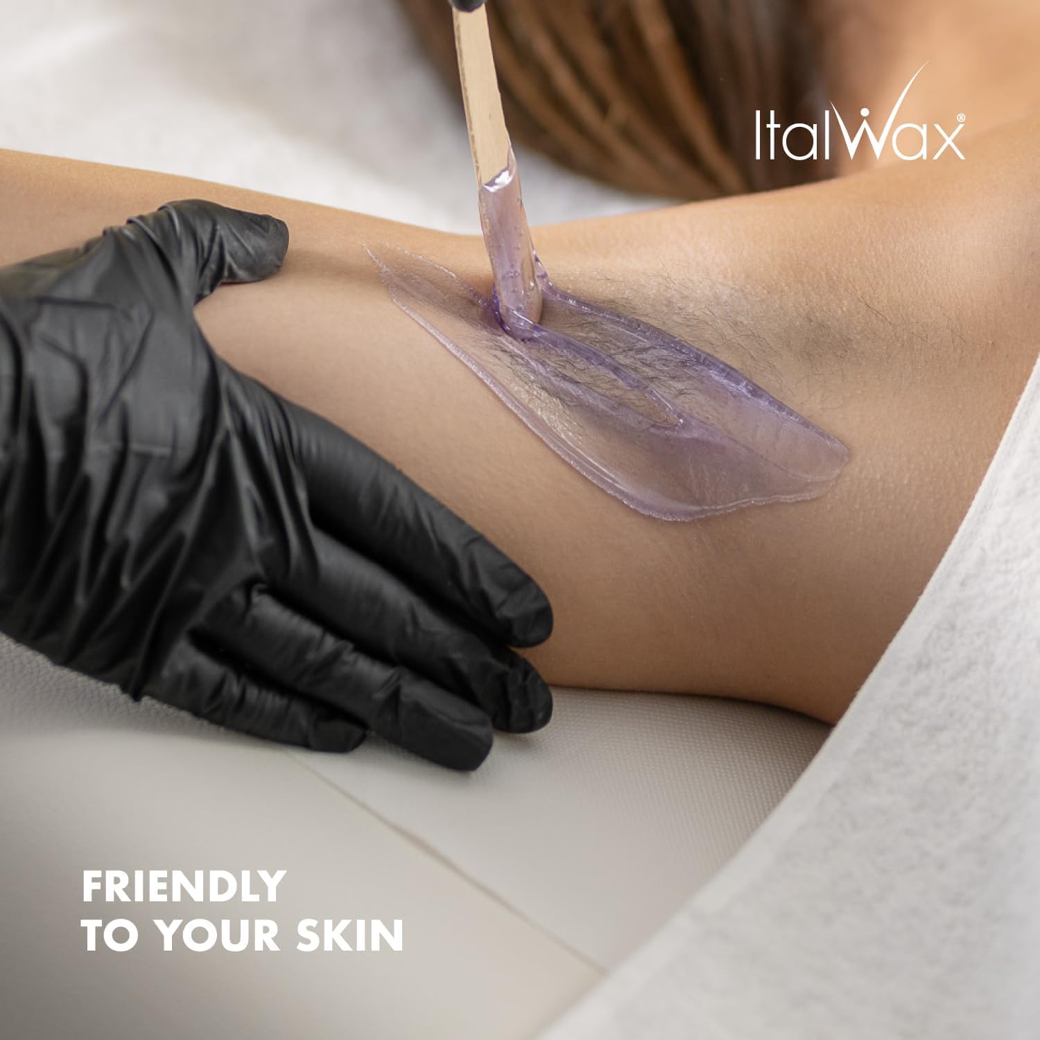Italwax Top Line Orchid wax beads made in Italy for consistent professional results.