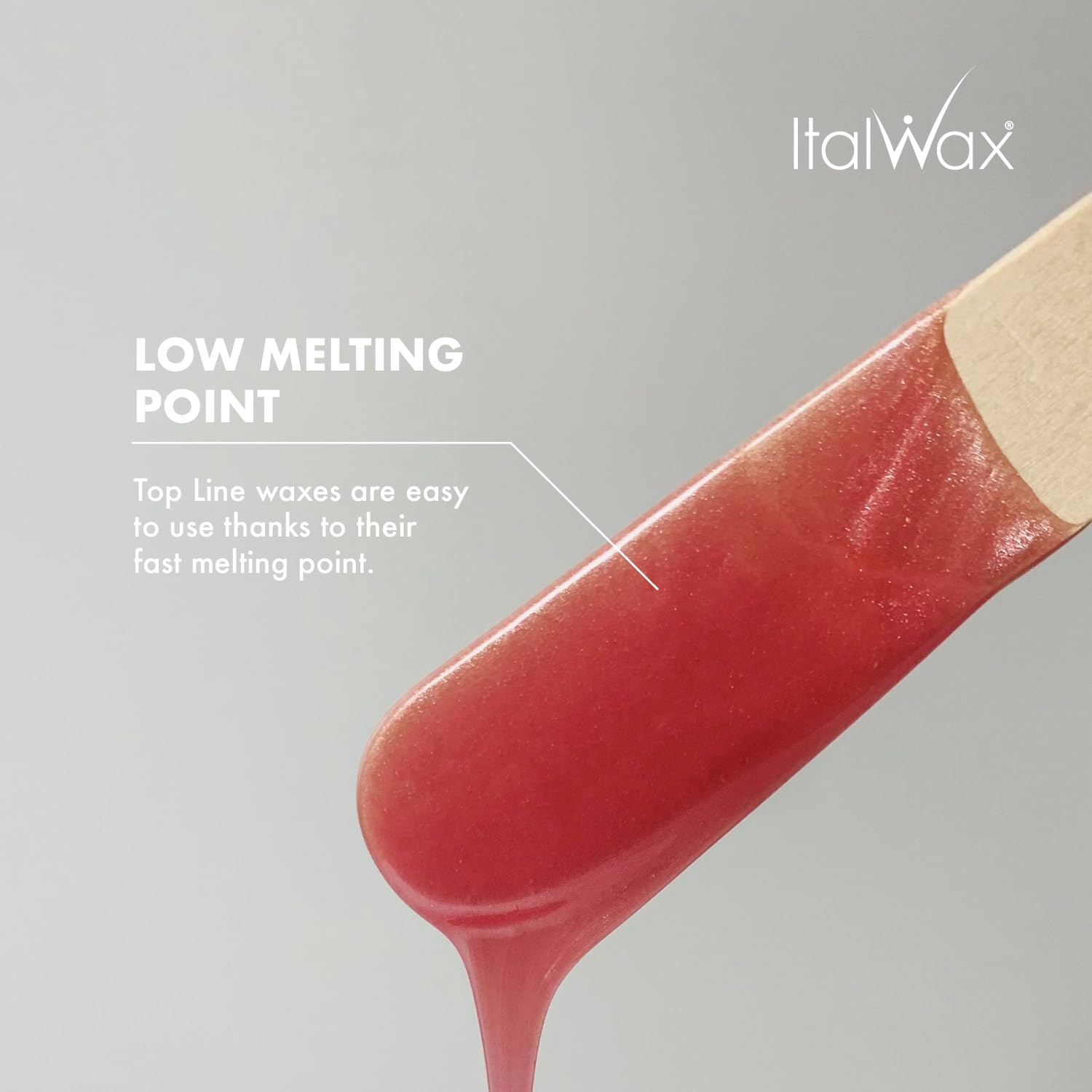 Italwax unscented formula is gentle on sensitive skin during facial waxing.
