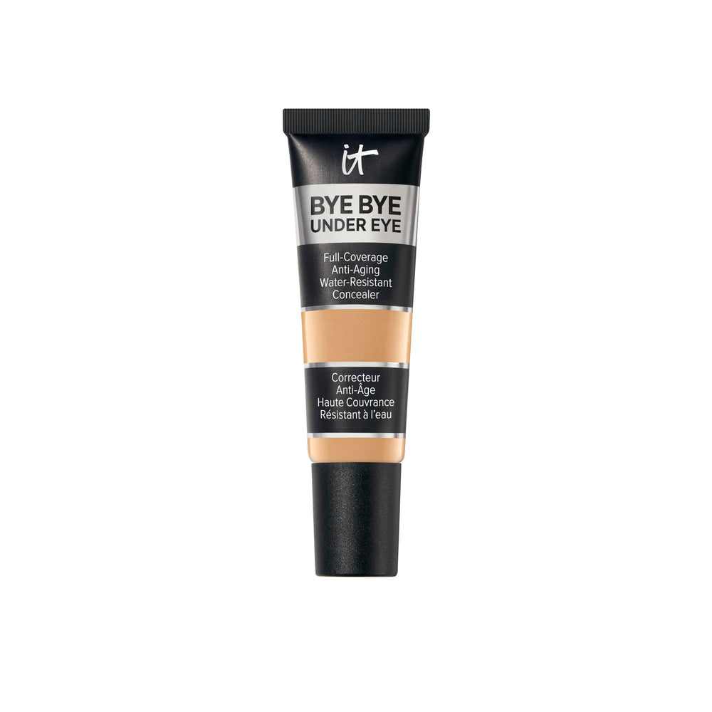 IT Cosmetics Bye Bye Under Eye Concealer tube shows long lasting coverage