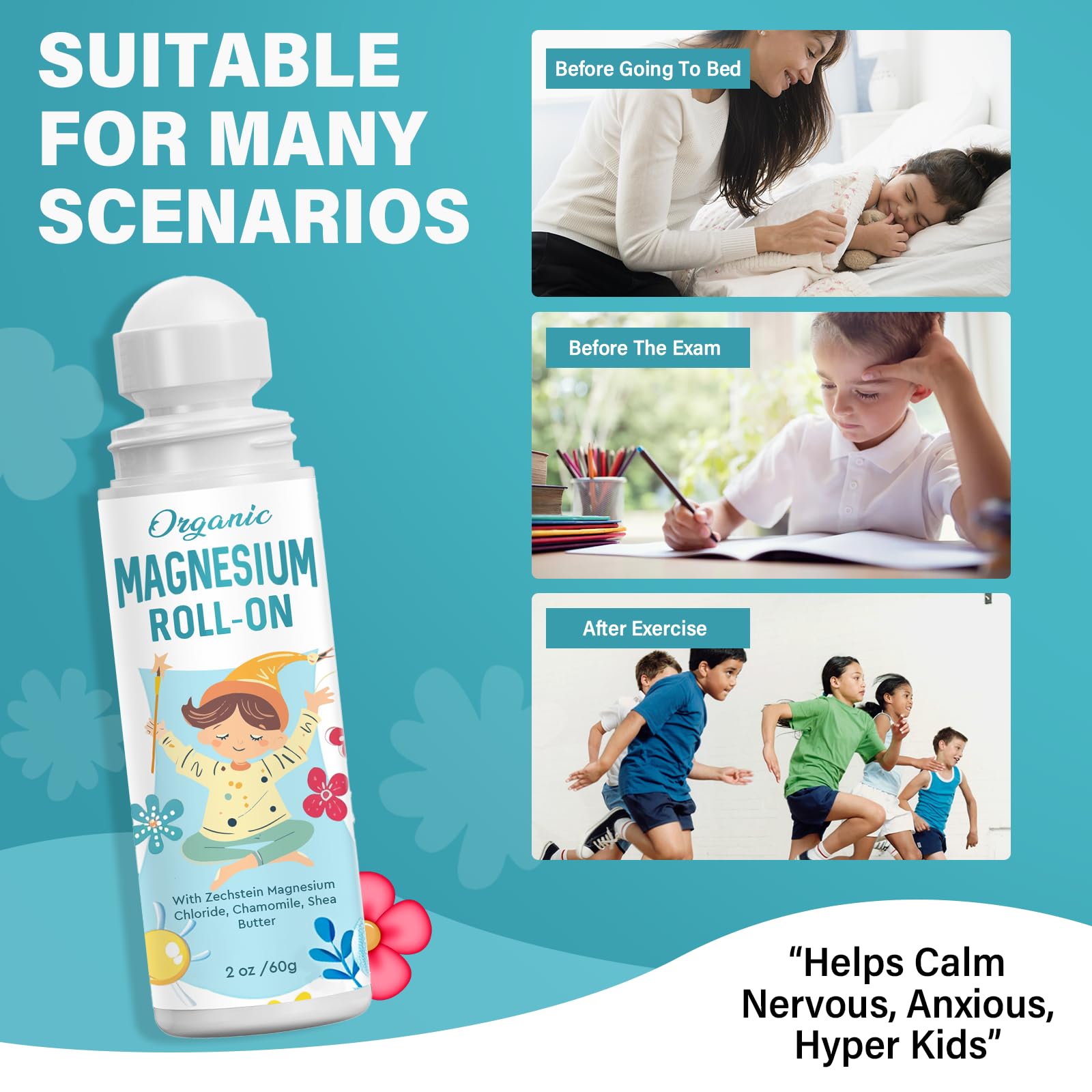ITECFREELY aplicación rápida para niños gracias al roll-on.