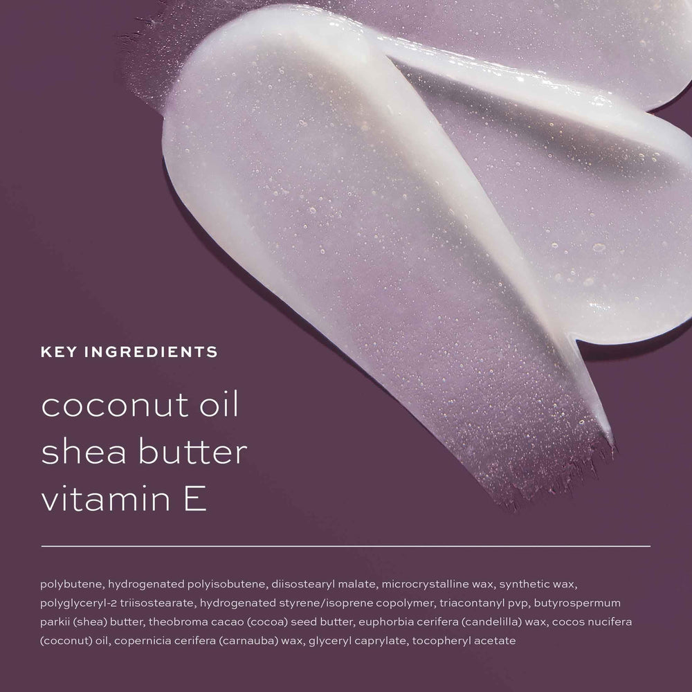 Probado dermatológicamente, bálsamo labial nutritivo de ITK para uso diario.