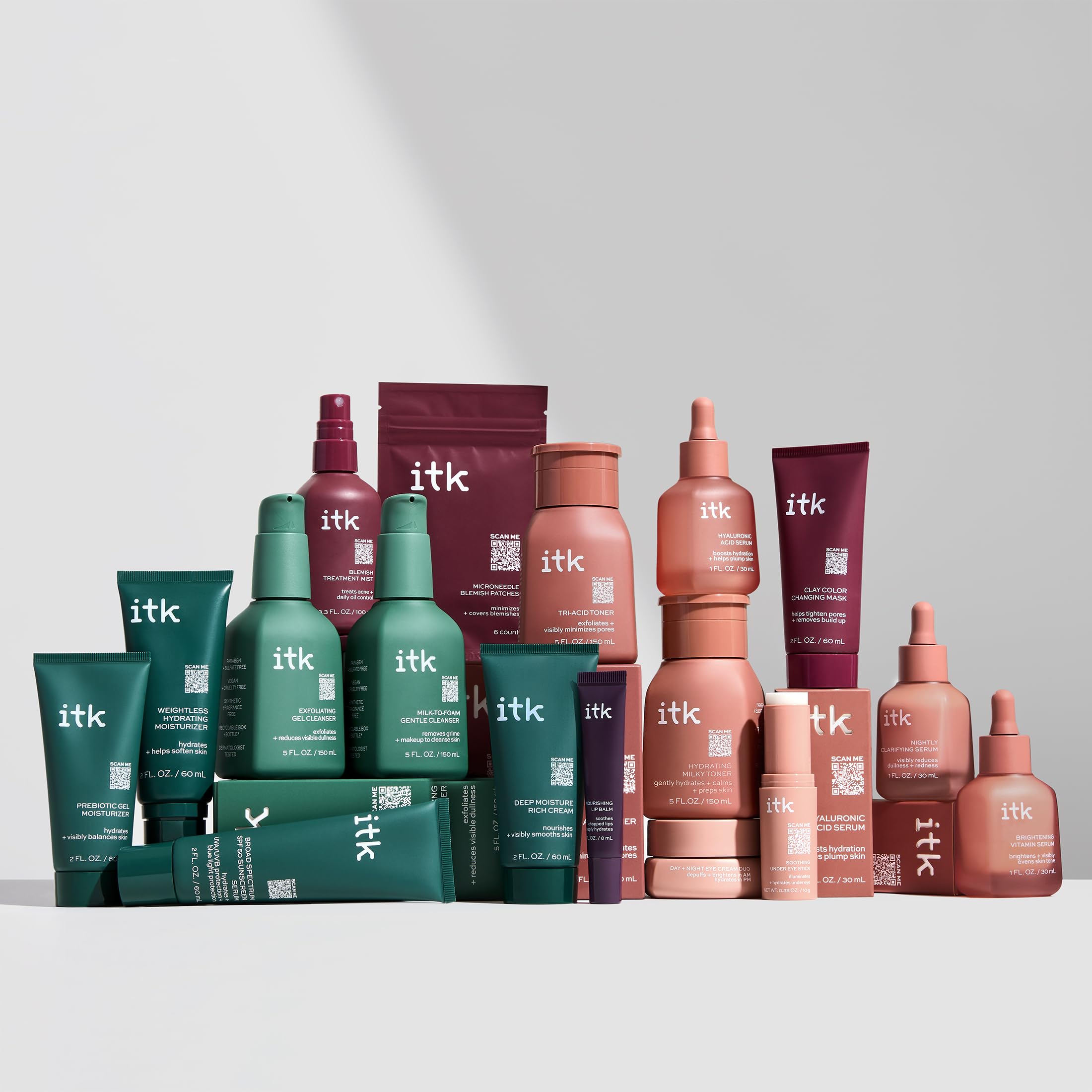 Aroma neutro ITK, ideal para labios sensibles y uso discreto.