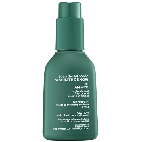 ITK Exfoliante Gel Limpiador: brillo uniforme tras la limpieza diaria.