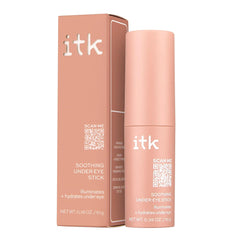ITK Skincare, empaque compacto del barra para retoques diarios.