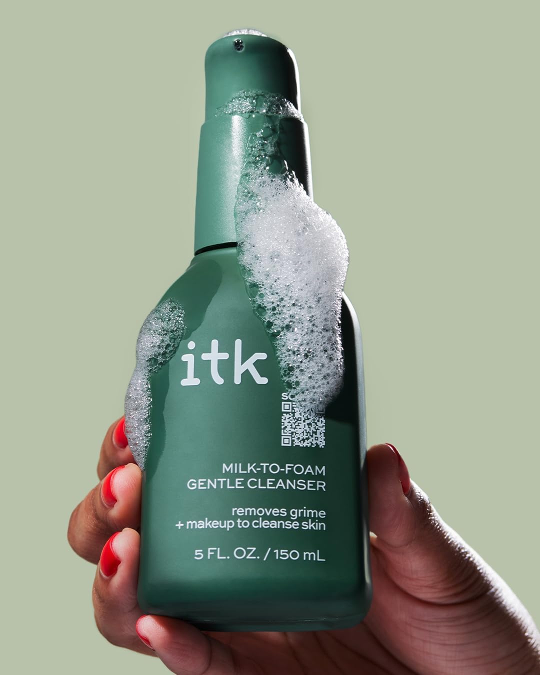Producto ITK vegano y libre de sulfatos para piel delicada