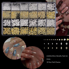 ITPOYOL 3mm pearls create crisp, refined nail detail