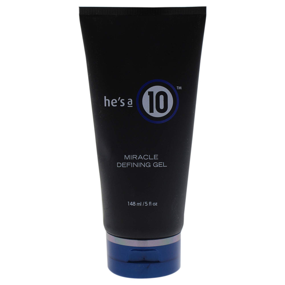 Its A 10 gel definidor milagro para hombre, frasco con control duradero para peinados.