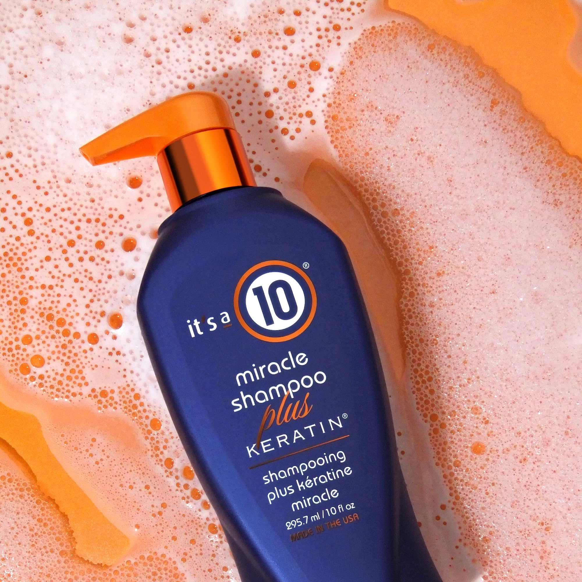 Champú It's a 10 Haircare: espumoso y cremosa espuma para limpieza suave