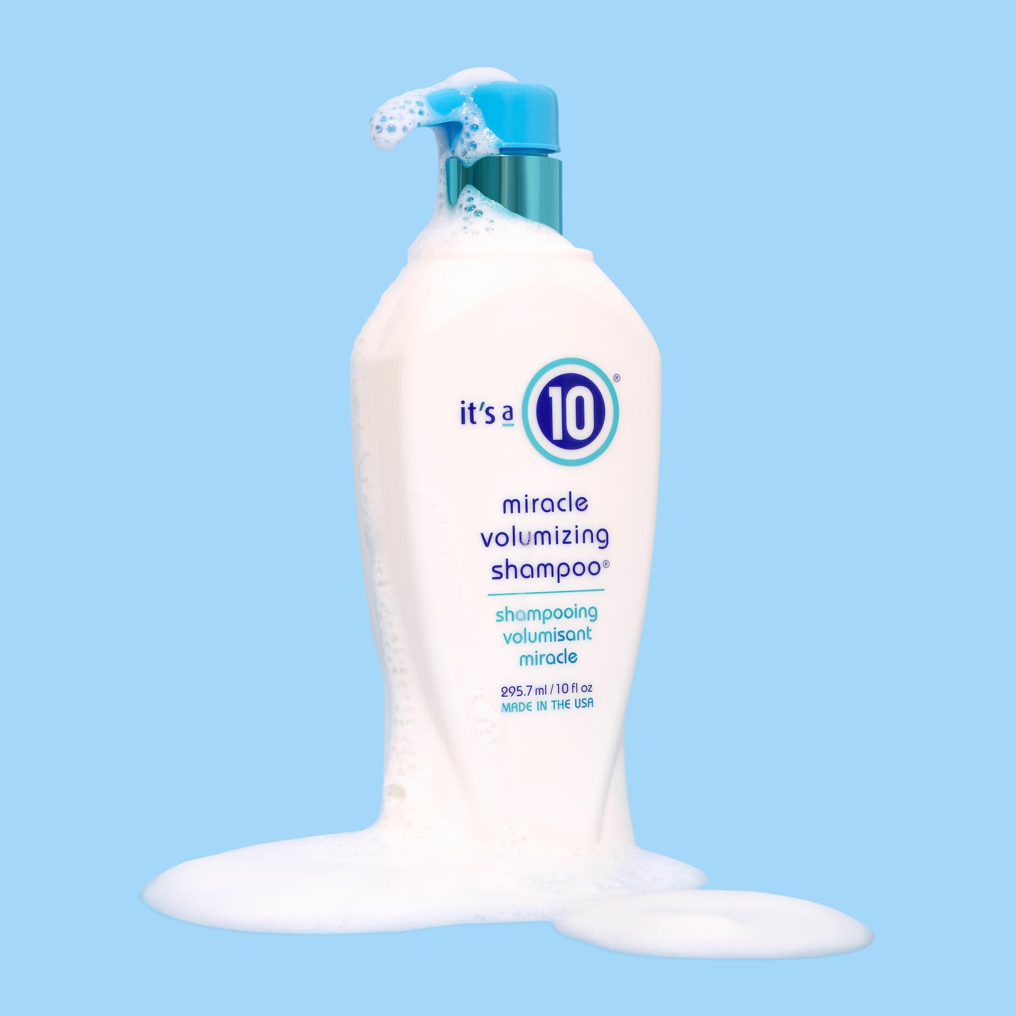 It's a 10 Haircare champú voluminizante, manos-aplicando, ofrece limpieza suave con volumen al cabello.