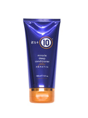 Its a 10 Haircare Milagro acondicionador profundo con keratina para brillo y suavidad.