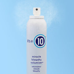 Its A 10 Haircare Milagro voluminizador etiqueta exterior para referencia rápida.