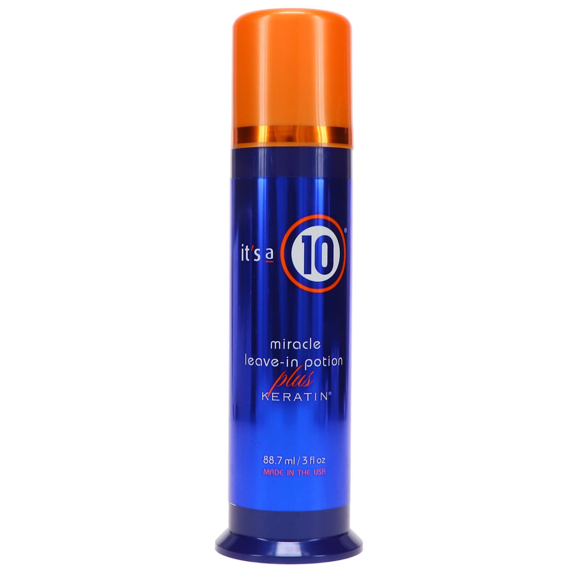 Its a 10 Haircare Miracle Leave-In Keratin: textura cremosa para desenredar y brillo duradero