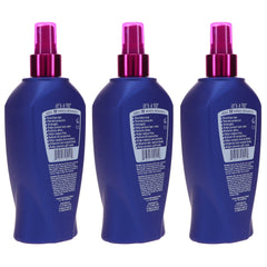 It's a 10 Miracle Leave-In pump dispense shown for easy, even application.