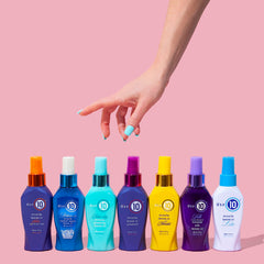 It's a 10 Haircare Miracle Moisture Shampoo creates hair glow and easy manageability.